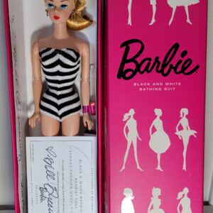 Barbie Black and White Bathing Suit 1962 repo